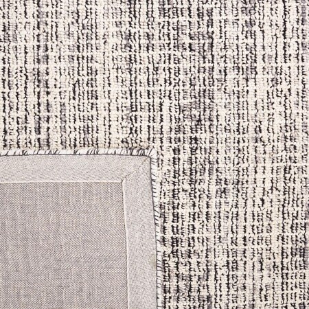Safavieh 6 x 6 ft. Abstract Modern Hand Tufted Round Area Rug; Black & Grey ABT483Z-6R
